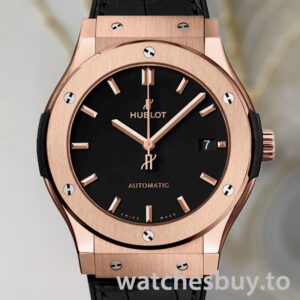 Hublot Classic Fusion 43mm 542.OX.1181.LR Men's Rose Gold-tone