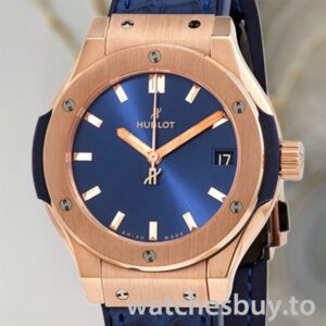 Hublot Classic Fusion 581.OX.7180.LR 33mm Ladies Leather Strap