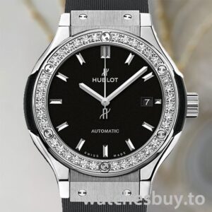 Hublot Classic Fusion 33mm Ladies 582.NX.1170.RX.1204 Black Dial