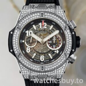 Hublot Big Bang 411.NX.1170.RX.1704 44mm Men Rubber Band Automatic