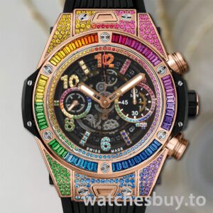 Hublot Big Bang 44mm Men 411.OX.9910.LR.0999-001 Rubber Band