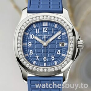 Patek Philippe Aquanaut Ladies 5067A-022 32mm Silver-tone