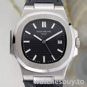 Patek Philippe Nautilus 5711G-001 40mm Men's Black Dial