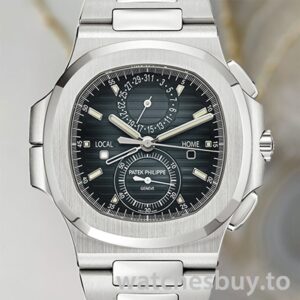 Patek Philippe Nautilus 42mm 5990/1A-011 Men's Blue Dial Automatic
