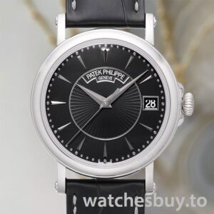 Patek Philippe Calatrava Men's 5153G-001 40mm Leather Strap