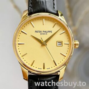 Patek Philippe Calatrava 5227J-001-3 40mm Men's Gold-tone