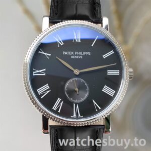 Patek Philippe Calatrava 40mm Men's CalatravaBKRL025 Silver-tone Automatic