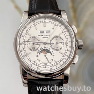 Patek Philippe Grand Complications Men's REF.5970 40mm Leather Strap Automatic