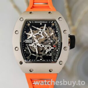 Richard Mille RM35 Men Around 48*40mm RM35-015 Skeleton Dial Mechanical