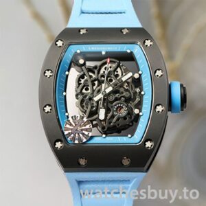 Richard Mille RM055 RM055-021 Around 50*43mm Men Black Mechanical