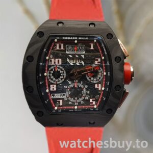 Richard Mille RM011 RM011-002 Men Around 50*40mm Black Automatic