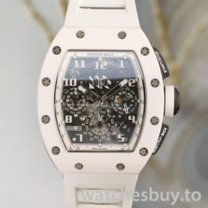 Richard Mille RM011 Men RM011-006 Around 50*40mm Ceramics Bezel
