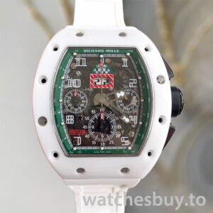 Richard Mille RM011 Men Around 50*40mm RM011-008 Transparent Dial
