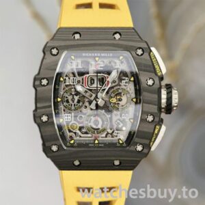 Richard Mille RM11-03 RM11-03-004 Around 50*40mm Men Transparent Dial Automatic
