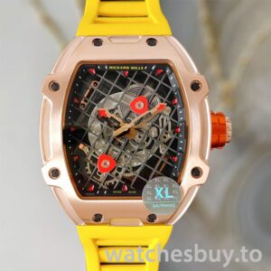 Richard Mille RM27-04 Around 38*48mm Men RM27-04-011 Mechanical Transparent Dial