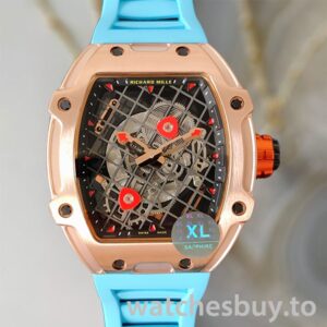 Richard Mille RM27-04 Around 38*48mm RM27-04-013 Men Mechanical Rose Gold-tone