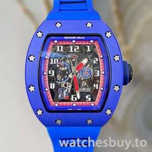 Richard Mille RM030 Around 50*42mm RM030-002 Men Ceramics Bezel Transparent Dial