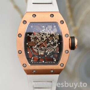 Richard Mille RM035 RM035-011 Around 50*45mm Men Transparent Dial Rose Gold