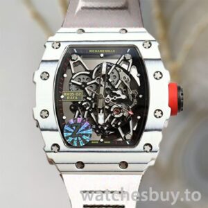 Richard Mille RM35-02 Men RM35-02-009 Around 50*42mm Carbon Fiber Transparent Dial
