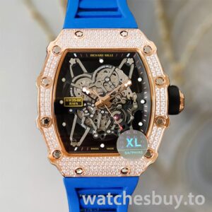 Richard Mille RM35-02 RM35-02-030 Around 45mm Men Rose Gold-tone