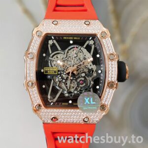 Richard Mille RM35-02 Men RM35-02-031 Around 45mm Mechanical Diamond Bezel