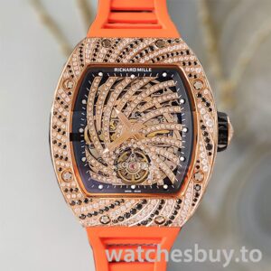 Richard Mille RM51-02 RM51-02-009 Ladies Around 48*40mm Diamond Paved Dial
