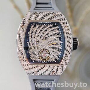 Richard Mille RM51-02 RM51-02-010 Around 48*40mm Ladies Rubber Band Mechanical