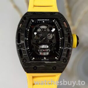 Richard Mille RM052 Men RM052-007 Around 50*43mm Black