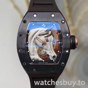 Richard Mille RM52-02 Around 50*41mm RM52-02-001 Men Black Mechanical
