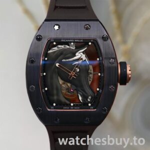 Richard Mille RM52-02 Men RM52-02-002 Around 50*40mm Rubber Band