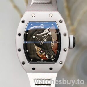 Richard Mille RM52-02 Men Around 50*40mm RM52-02-004 Rubber Band