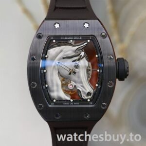 Richard Mille RM52-02 RM52-02-005 Around 50*40mm Men Rubber Band