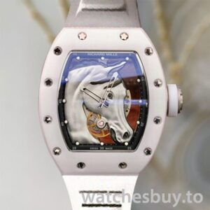 Richard Mille RM52-02 Around 50*42mm RM52-02-007 Men Horse Head Skeleton Dial