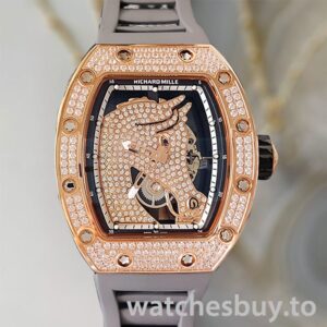 Richard Mille RM52-02 Around 43mm RM52-02-012 Men Horse Dial Mechanical