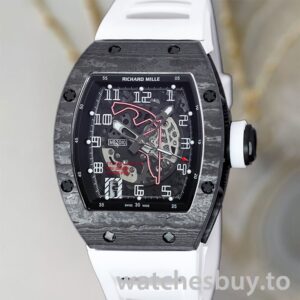 Richard Mille RM 010 RM 010-010 50*42mm Men Rubber Band
