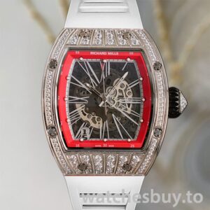 Richard Mille RM023 Around 50*40mm Men RM023 Diamond Transparent Dial