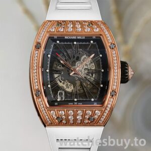 Richard Mille RM023 Around 50*40mm RM023 Men Diamond Deployment