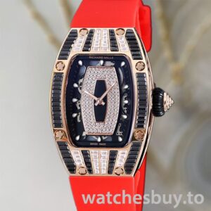 Richard Mille RM 07-01 31*45mm RM 07-01-012 Ladies Stainless Steel Rubber Band