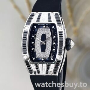 Richard Mille RM 07-01 Ladies 31*45mm RM 07-01-016 Black With Diamonds Dial