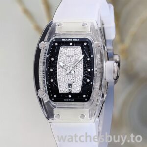 Richard Mille RM 07-02 Ladies 46*32mm RM 07-02-004 Transparent Rubber Band