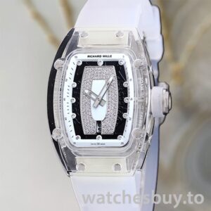 Richard Mille RM 07-02 RM 07-02-007 46*32mm Ladies White With Diamonds Dial