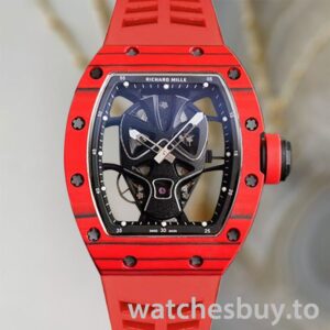 Richard Mille RM52-06 RM52-06 Men Around 50*40mm Rubber Band Automatic