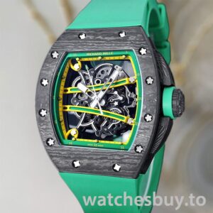 Richard Mille RM 61-01 50*40mm RM 61-01-002 Men Transparent Dial Carbon Fiber