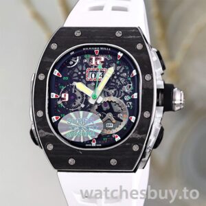 Richard Mille RM 62-01 50*42mm Men RM 62-01-001 Rubber Band