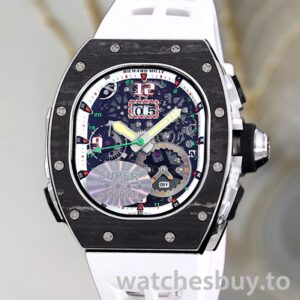 Richard Mille RM 62-01 50*42mm RM 62-01-005 Men Transparent Dial
