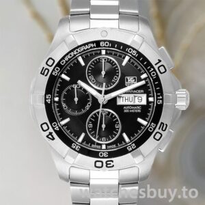 Tag Heuer Aquaracer CAF2010.BA0815 43mm Men's Quartz Silver-tone