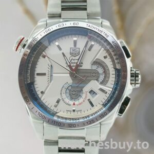 Tag Heuer Carrera CarreraWSB002 Men's 43mm Silver-tone Japanese Quartz